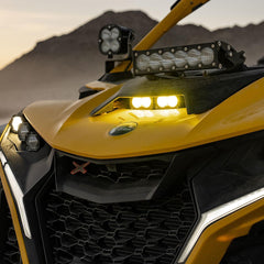 Baja Designs Dual S2 Pro Hood Kit for Can-Am Maverick R 448208