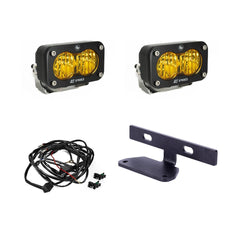 Baja Designs Dual S2 Pro Hood Kit for Can-Am Maverick R 448208