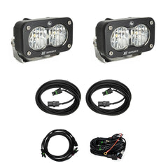 Baja Designs S2 Sport Dual Reverse Light Kit, Wide Cornering, Clear, Toggle Wiring for 2023-On Ford F-250/350 Super Duty 448209