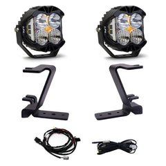 Baja Designs LP4 A-Pillar Kit, Driving/Combo, Clear, Upfitter Wiring for 2023-26 Ford F-250/350 Super Duty 448213UP