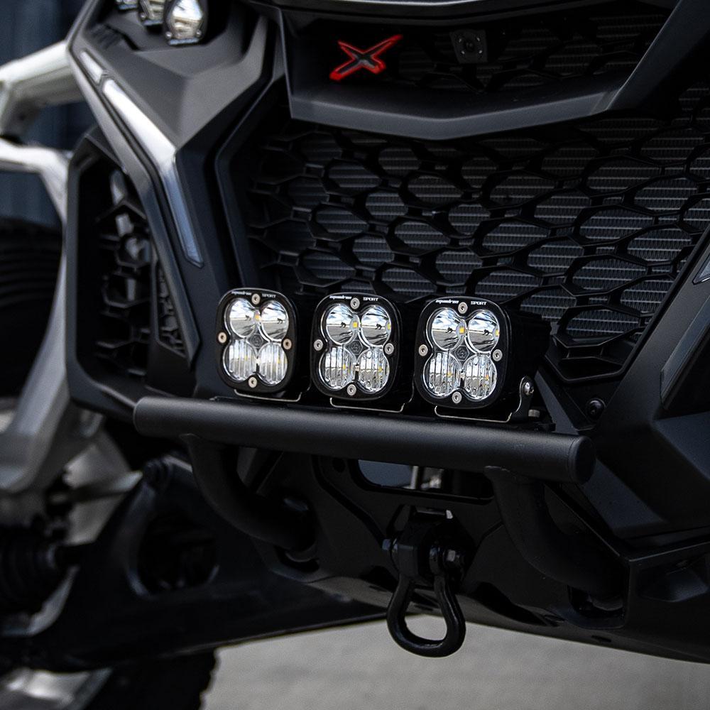Baja Designs Squadron Sport Push Bar Bumper Kit for Can-Am Maverick R 448214