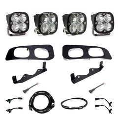 Baja Designs Squadron Unlimited Dual Fog Pocket Light Kit, Upfitter Wiring for 2023-26 Ford F-250/350 Super Duty 448255UP