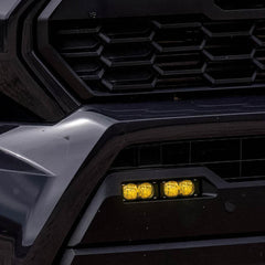 Baja Designs S2 Sport Dual Fog Pocket Light Kit, Wide Cornering, Baja Amber for Toyota 2024-2026 Tacoma 448259