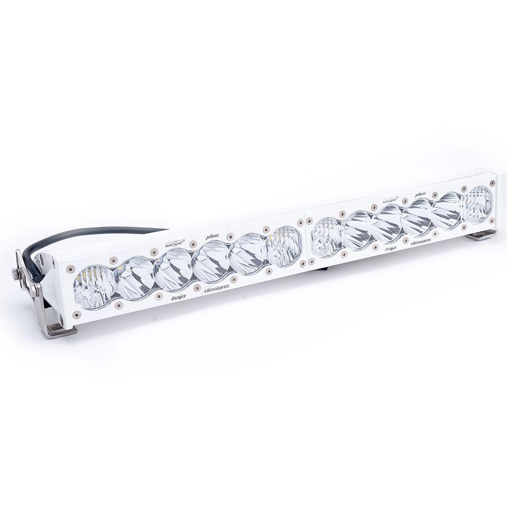 Baja Designs OnX6+ White Straight LED Light Bar, 20 Inch, Driving/Combo, Clear 452003WT