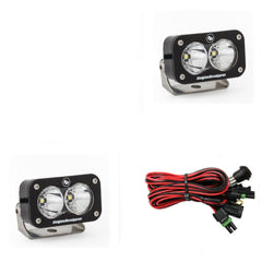 Baja Designs 487806 LED Light Pods Work/Scene Pattern Pair S2 Pro Series