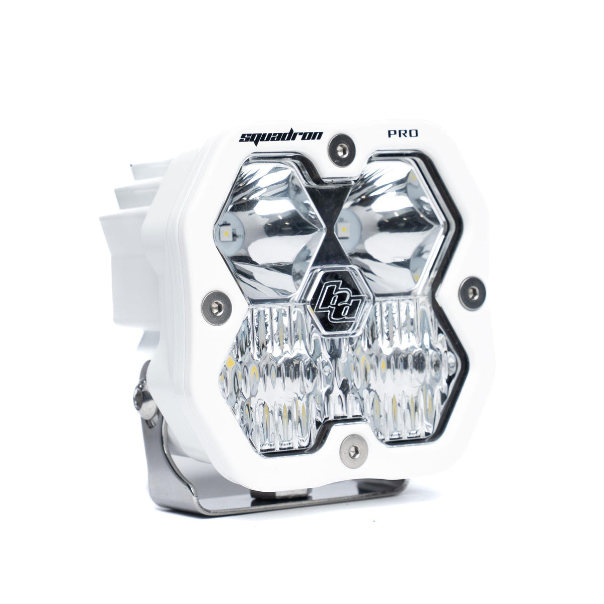 Baja Designs Squadron 2.0 Pro White LED Auxiliary Light Pod, Driving/Combo, Clear 49-0003-WT-2