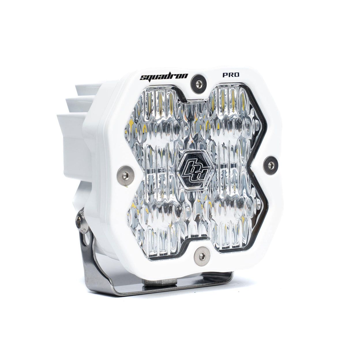Baja Designs Squadron 2.0 Pro White LED Auxiliary Light Pod, Wide Cornering, Clear 49-0005-WT-2