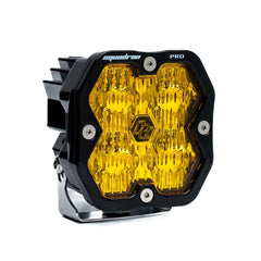 Baja Designs Squadron 2.0 Pro Black LED Auxiliary Light Pod, Wide Cornering, Baja Amber 49-0015-2