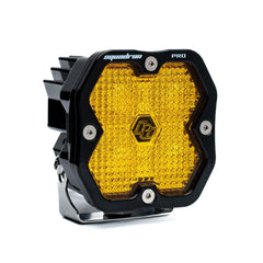 Baja Designs Squadron 2.0 Pro Black LED Auxiliary Light Pod, Work/Scene, Baja Amber 49-0016-2