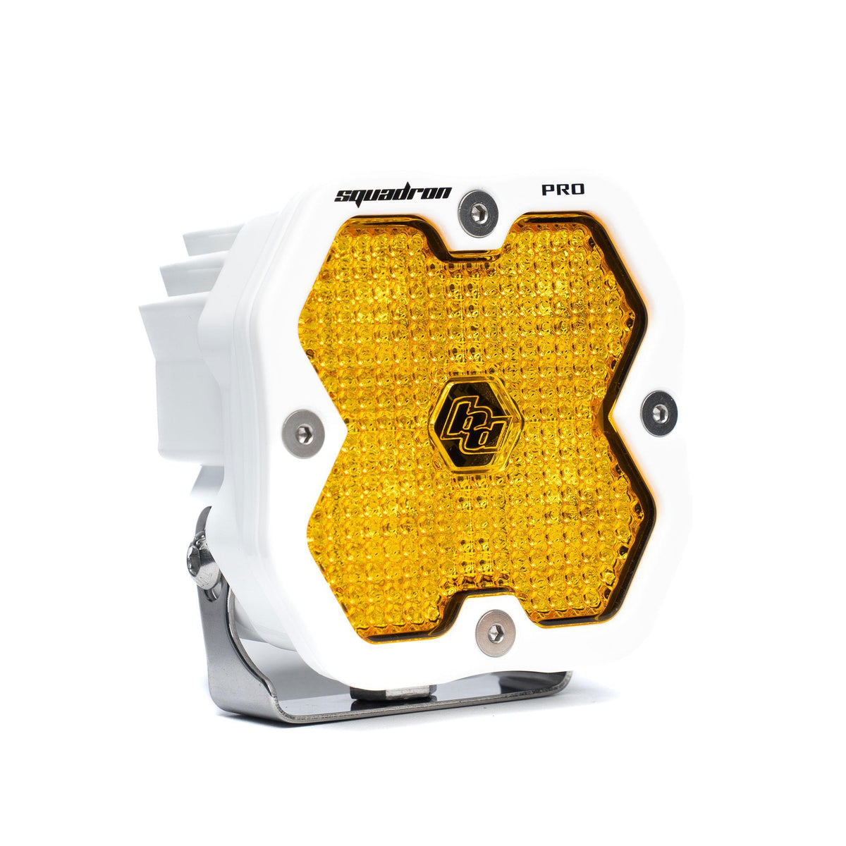 Baja Designs Squadron 2.0 Pro White LED Auxiliary Light Pod, Work/Scene, Baja Amber 49-0016-WT-2