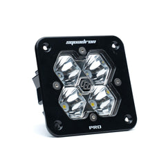 Baja Designs Squadron 2.0 Pro Black Flush Mount LED Auxiliary Light Pod, Spot, Clear 49-1001-2