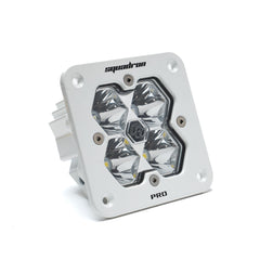 Baja Designs Squadron 2.0 Pro White Flush Mount LED Auxiliary Light Pod, Spot, Clear 49-1001-WT-2