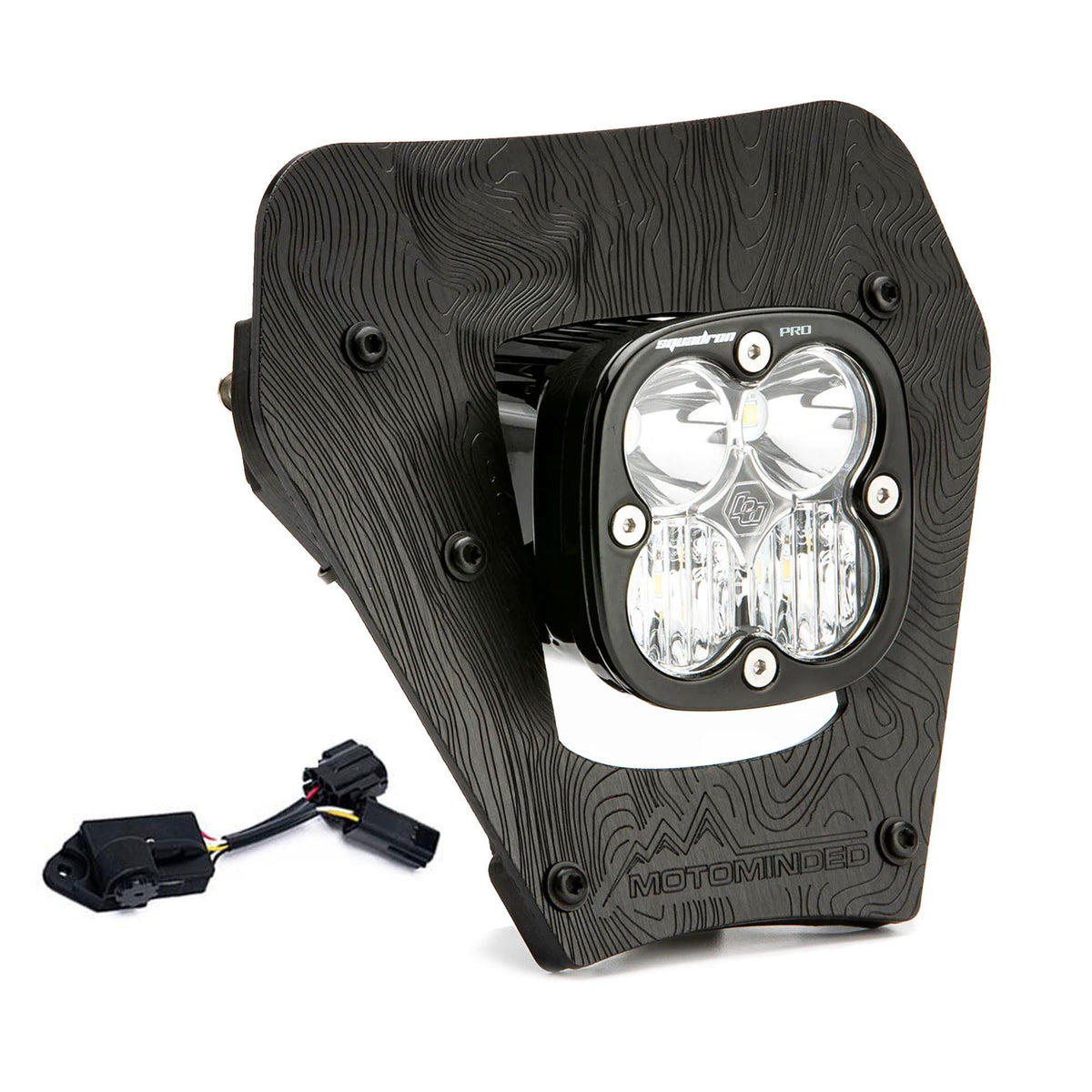 Baja Designs Squadron Pro DC LED Headlight Kit with Dimmer for 2024-2026 KTM EXC-F, XCF-W, XC-W 49-7143