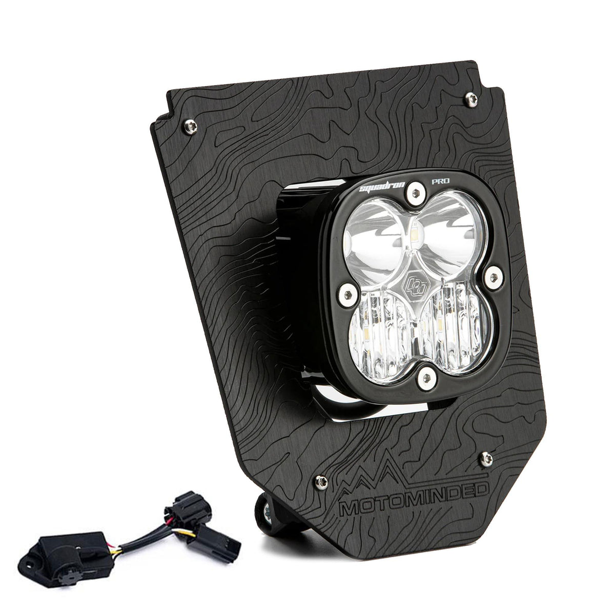 Baja Designs Squadron Pro DC LED Headlight Kit with Dimmer for 2024-2026 Husqvarna FE-S, FE, TE 49-7145