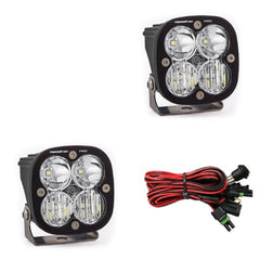 Baja Designs 497803 LED Light Pods Driving Combo Pattern Pair Squadron Pro Series