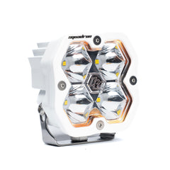 Baja Designs Squadron 2.0 Sport White LED Auxiliary Light Pod, Spot, Clear 55-0001-WT-2