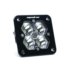 Baja Designs Squadron 2.0 Sport Black Flush Mount LED Auxiliary Light Pod, Spot, Clear 55-1001-2