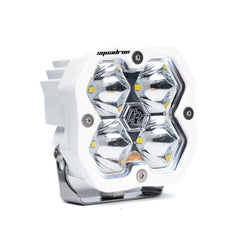 Baja Designs Squadron 2.0 Sport White Flush Mount LED Auxiliary Light Pod, Spot, Clear 55-1001-WT-2