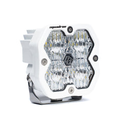 Baja Designs Squadron 2.0 Sport White Flush Mount LED Auxiliary Light Pod, Wide Cornering, Clear 55-1005-WT-2