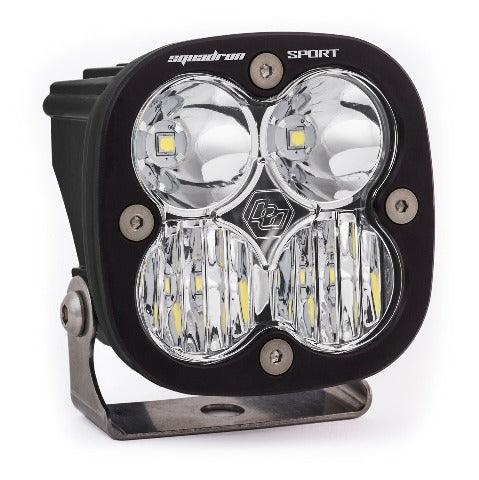 Baja Designs 550003 LED Light Pod Driving/Combo Pattern Clear Black Squadron Sport