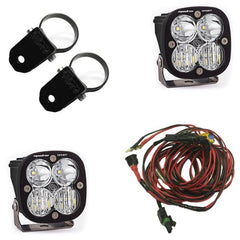 Baja Designs 557102 Polaris LED Light Pods 2 Inch Harness A Pillar Mounts Kit Squadron Sport