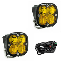 Baja Designs 557803 LED Light Pods Clear Lens Driving/Combo Pair Squadron Sport