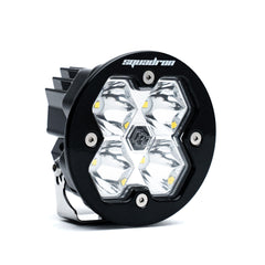 Baja Designs Squadron-R 2.0 Sport Black LED Auxiliary Light Pod, Spot, Clear 58-0001-2