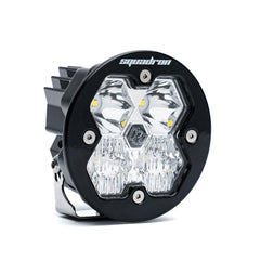 Baja Designs Squadron-R 2.0 Sport Black LED Auxiliary Light Pod, Driving/Combo, Clear 58-0003-2