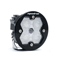 Baja Designs Squadron-R 2.0 Sport Black LED Auxiliary Light Pod, Work/Scene, Clear 58-0006-2