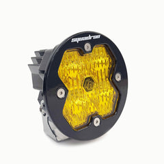 Baja Designs Squadron-R 2.0 Sport Black LED Auxiliary Light Pod, Wide Cornering, Baja Amber 58-0015-2