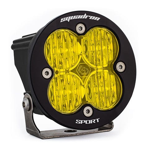 Baja Designs 580015 LED Light Pod Amber Lens Wide Cornering Pattern Each Squadron R Sport