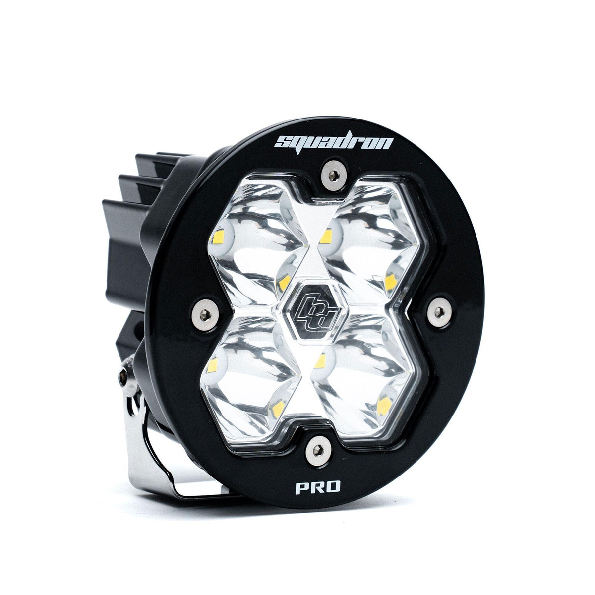 Baja Designs Squadron-R 2.0 Pro Black LED Auxiliary Light Pod, Spot, Clear 59-0001-2
