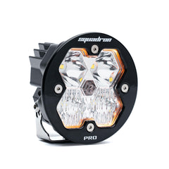 Baja Designs Squadron-R 2.0 Pro Black LED Auxiliary Light Pod, Driving/Combo, Clear 59-0003-2