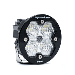 Baja Designs Squadron-R 2.0 Pro Black LED Auxiliary Light Pod, Wide Cornering, Clear 59-0005-2