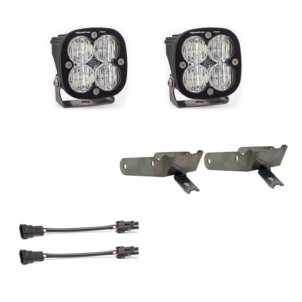 Baja Designs 630818 Super Duty Fog Lights Squadron Pro Super Duty Fog Pocket Kit