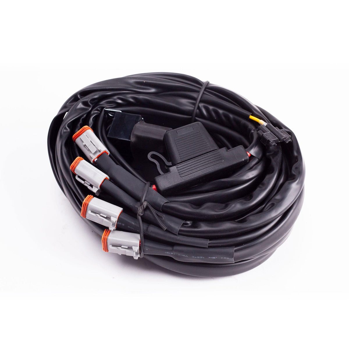 Baja Designs LP9, LP6, LP4 / Upfitter Wiring Harness, 4 Light Max 64-0325-UP