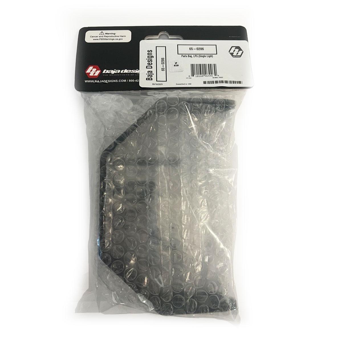 Baja Designs LP6 Parts Bag, Single Light 65-0286