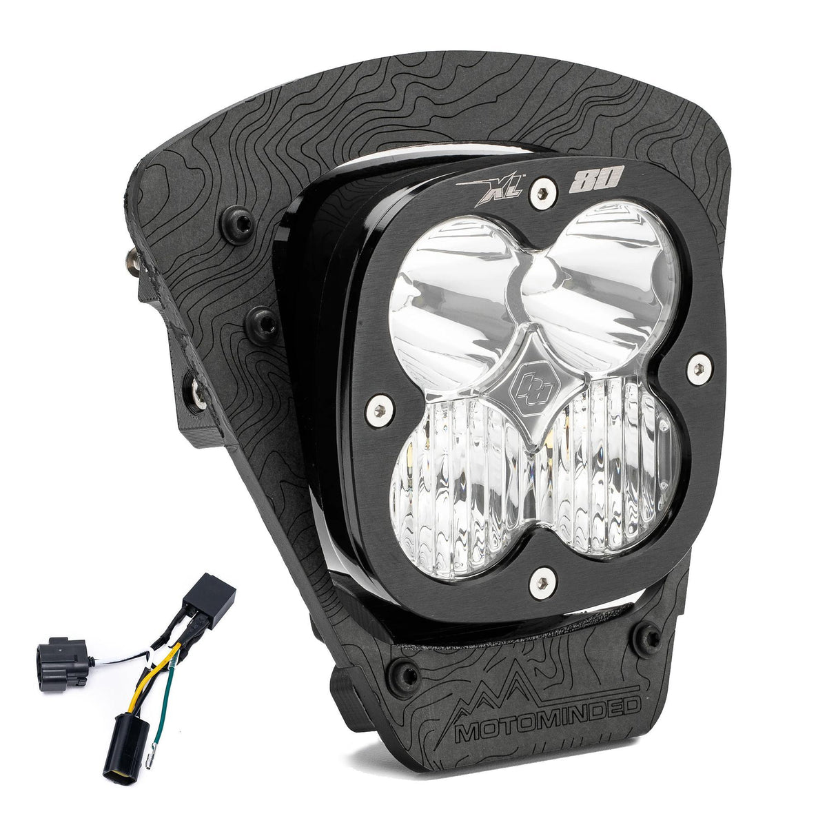 Baja Designs XL80 DC LED Headlight Kit with Hi-Low Harness for 2024-2026 GasGas ES 67-7109