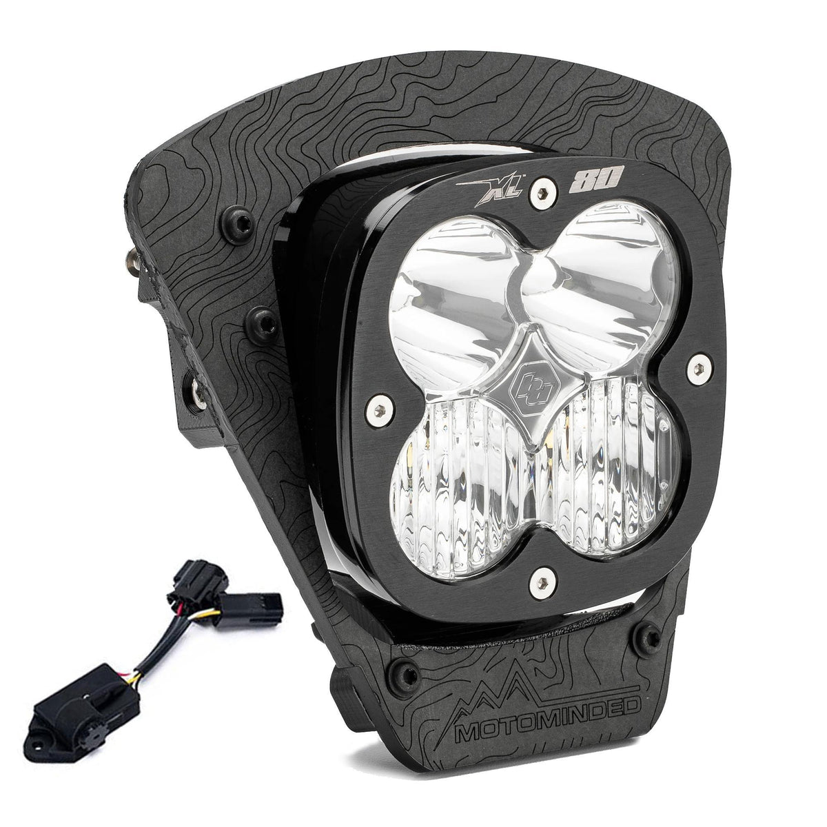 Baja Designs XL80 DC LED Headlight Kit with Dimmer for 2024-2026 GasGas ES 67-7110