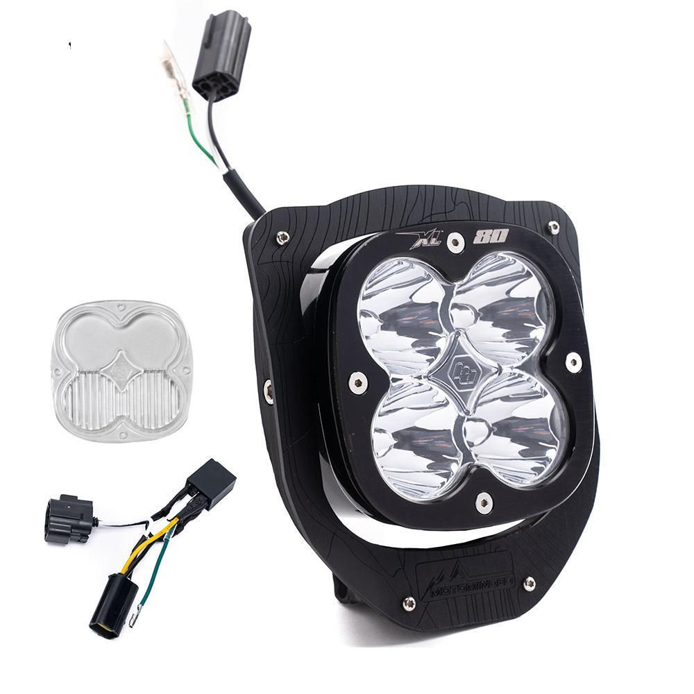 Baja Designs XL80 DC Headlight Kit with Hi-Low Harness, Trail, Clear for 2024-2026 FE 350S, FE 501S 677105