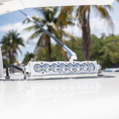 Baja Designs S8 White Straight LED Light Bar, 10 Inch, Driving/Combo, Clear 701003WT