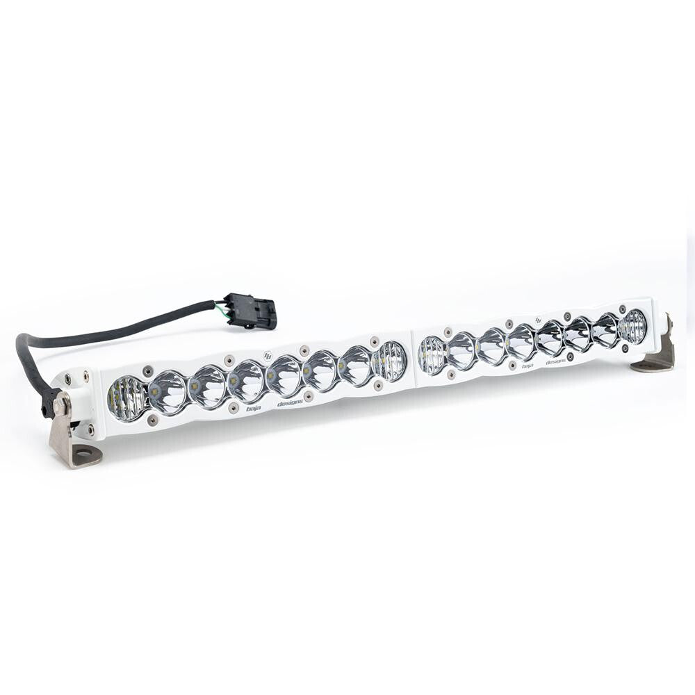 Baja Designs S8 White Straight LED Light Bar, 20 Inch, Driving/Combo, Clear 702003WT