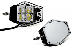 Baja Designs 790012 NightHawk Mirror Kit Squadron Sports 1.875 Inch