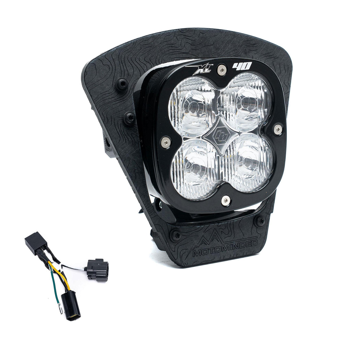 Baja Designs XL40 DC LED Headlight Kit with Hi-Low Harness for 2024-2026 GasGas 82-1001