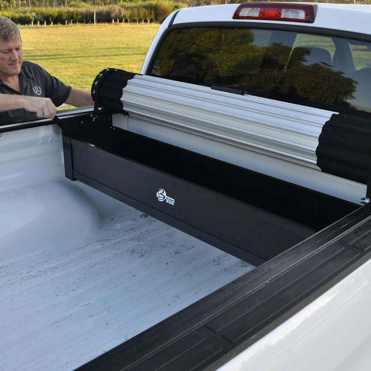 BAK Industries 92501 BAKBox 2 Tonneau Cover Fold Away Utility Box