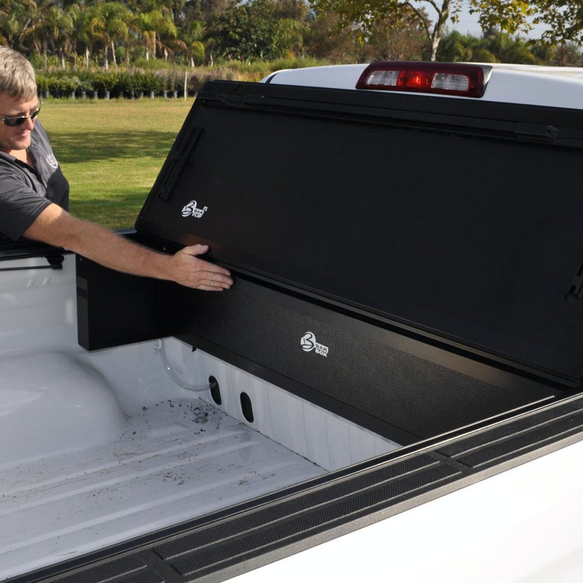 BAK Industries 92501 BAKBox 2 Tonneau Cover Fold Away Utility Box