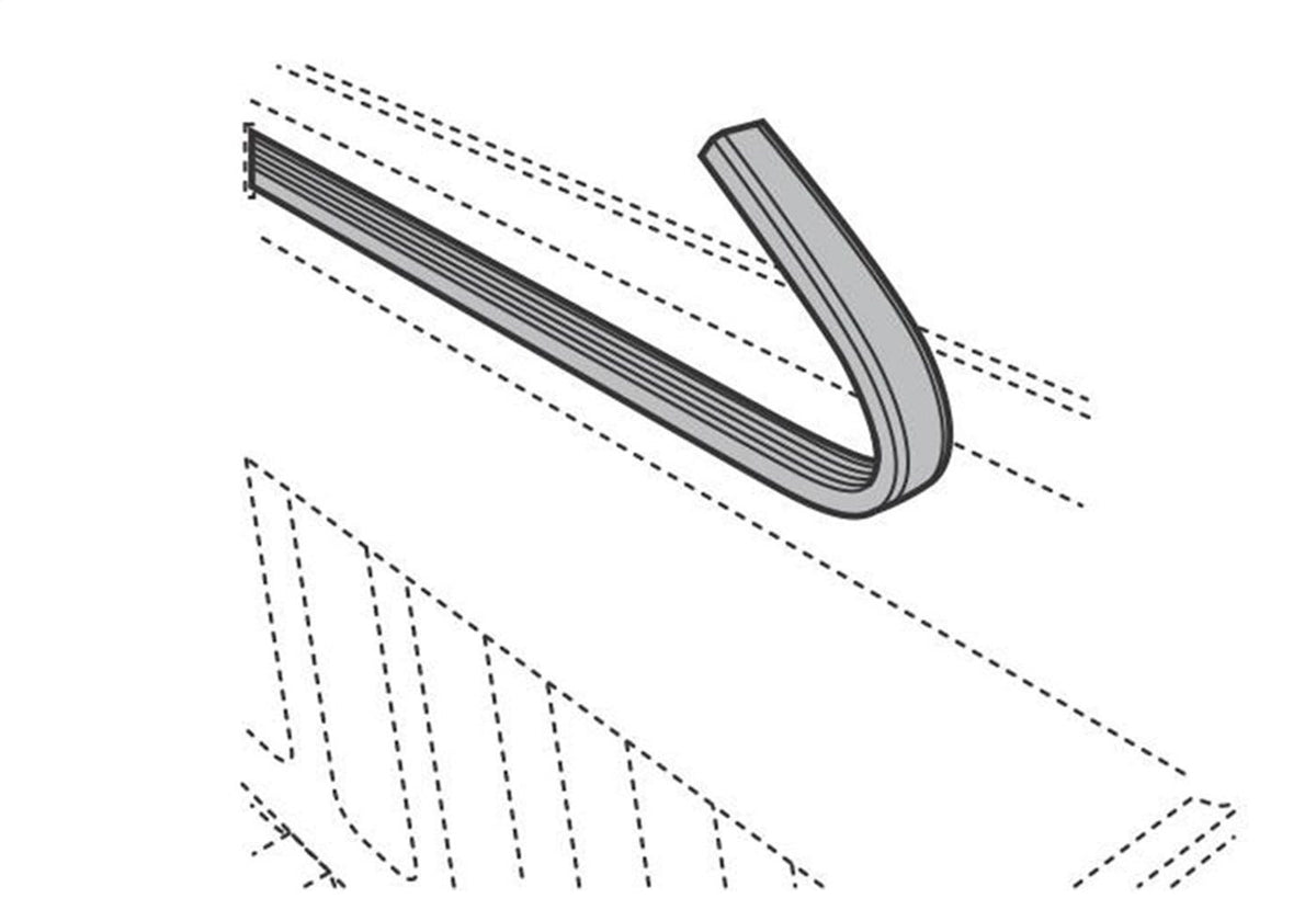 BAK Industries PARTS-326A0004 Service Kit - Bulkhead Seal - Thick Ribbed - 3/4 x 65