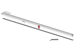 BAK Industries PARTS-326A0010 Service Kit - BAKFlip and Revolver X2 -Rail Seal - Outer to Truck Bed - Flat