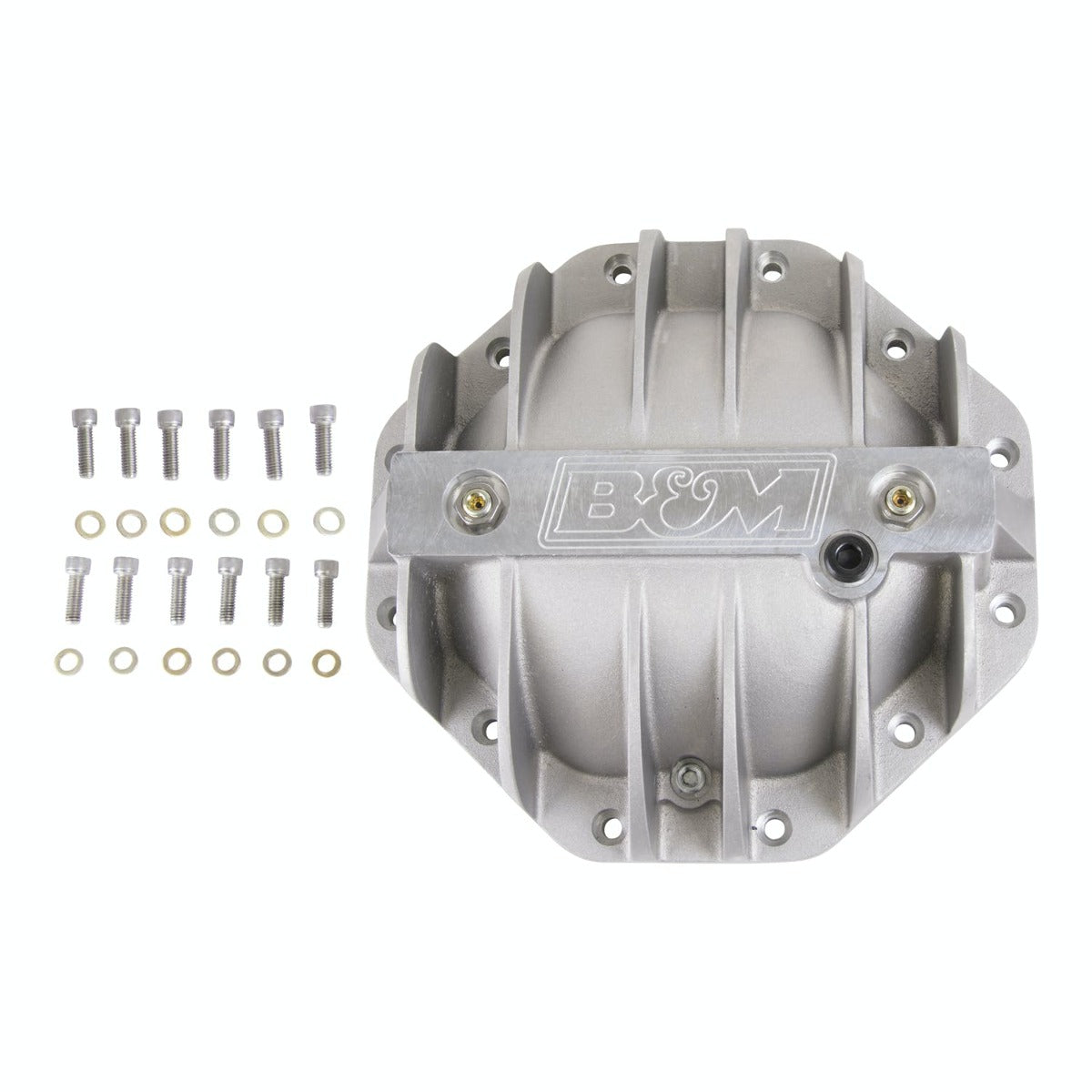 B&M 10306 DIFF COVER, CHRYSLER 9.25 CAST ALUM.