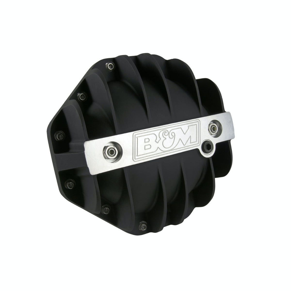 B&M 11306 DIFF COVER-BLACK, CHRYSLER 9.25 CAST AL